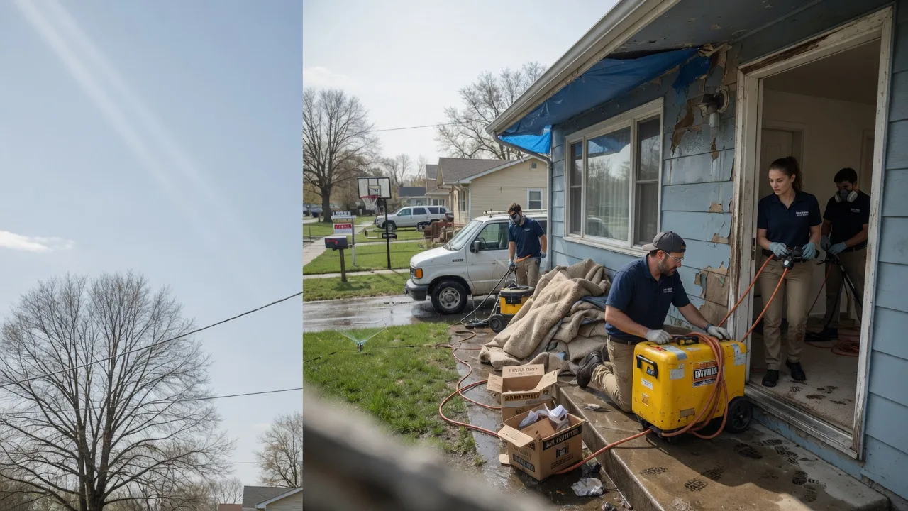 Basement Flood Cleanup in Kinderhook, IL near me